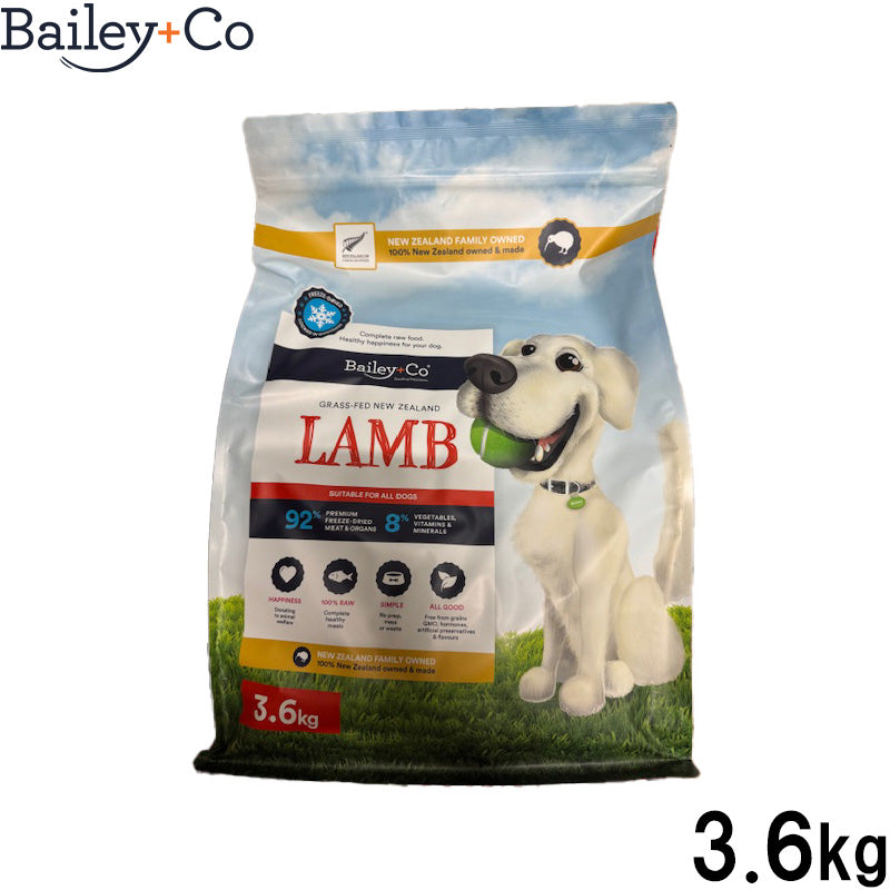 ベイリーコー Bailey＋Co フリーズドライ コンプリート ラム ドッグフード 3600g
