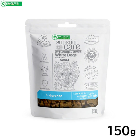ネイチャーズプロテクション 犬用おやつ ホワイトドッグ スナック 体力ケア アダルト 150g