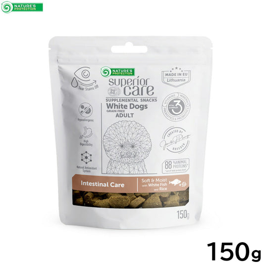 ネイチャーズプロテクション 犬用おやつ ホワイトドッグ スナック 消化器ケア アダルト 150g