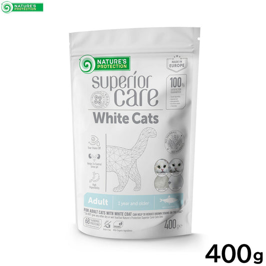 ネイチャーズプロテクション キャットフード ホワイトキャット アダルト 400g【送料無料】