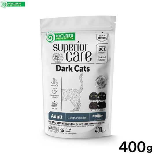 ネイチャーズプロテクション キャットフード ダークキャット アダルト 400g【送料無料】
