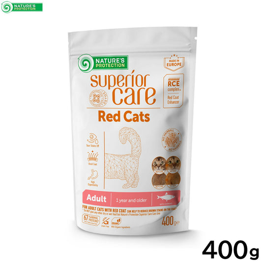 ネイチャーズプロテクション キャットフード レッドキャット アダルト 400g【送料無料】