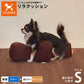 OneAid リラクッション 撥水カバーセット 超小型犬～小型犬用 S 本体：ブルー カバー：オレンジ