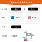 OneAid リラクッション 撥水カバーセット 中型犬～大型犬用 L 本体：ブルー カバー：ピンク