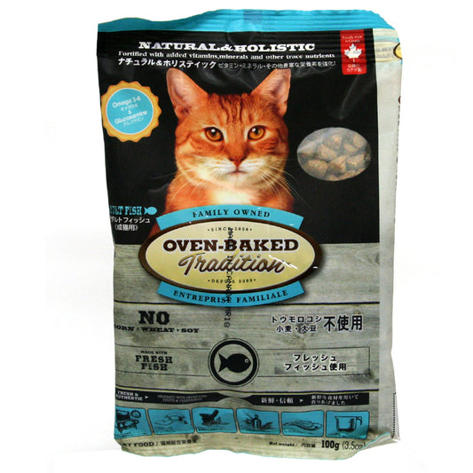 オーブンベークド トラディション OVEN-BAKED TRADITION キャットフード アダルトフィッシュ 100g
