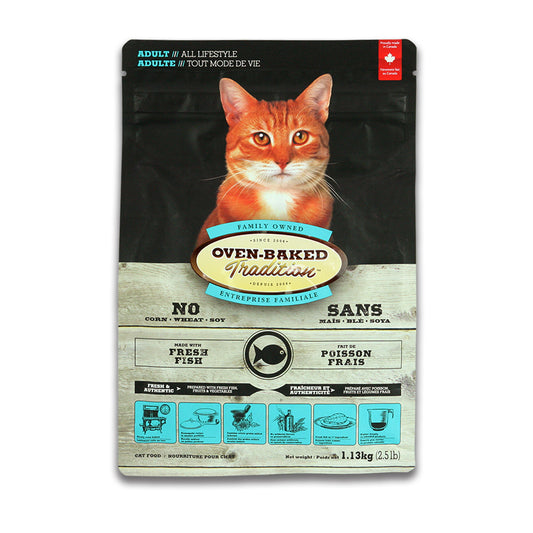 オーブンベークド トラディション OVEN-BAKED TRADITION キャットフード アダルトフィッシュ 1.13kg
