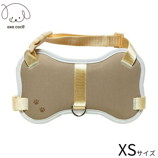 ワンココ ONE COCO 骨型ハーネス XS ブラウン