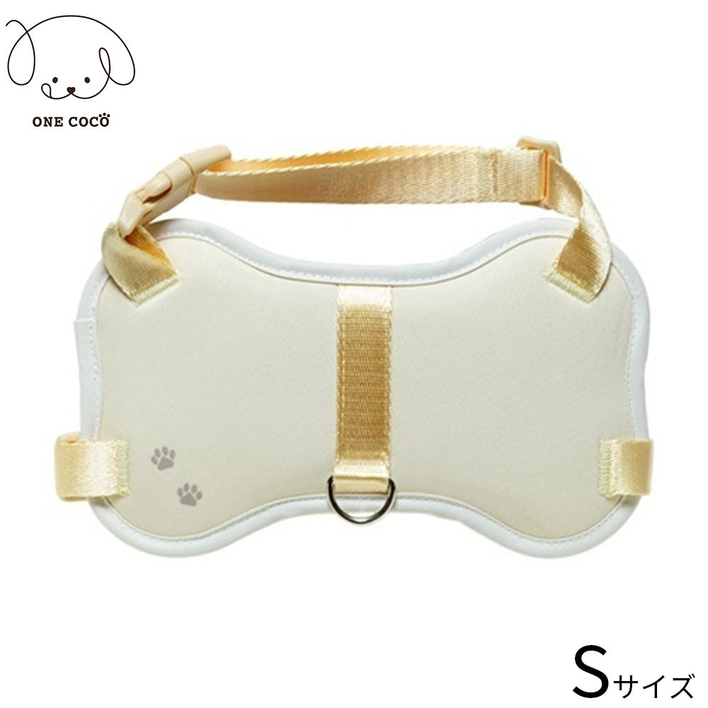 ワンココ ONE COCO 骨型ハーネス S ベージュ