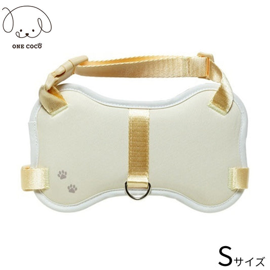 ワンココ ONE COCO 骨型ハーネス S ベージュ