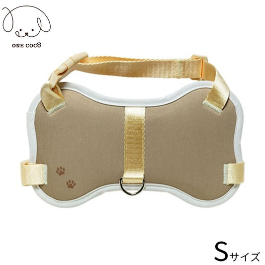 ワンココ ONE COCO 骨型ハーネス S ブラウン