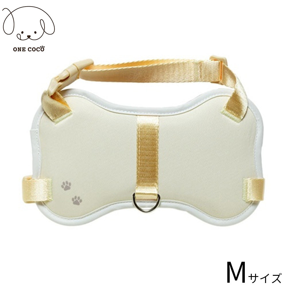 ワンココ ONE COCO 骨型ハーネス M ベージュ