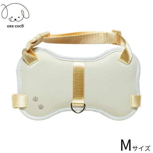 ワンココ ONE COCO 骨型ハーネス M ベージュ