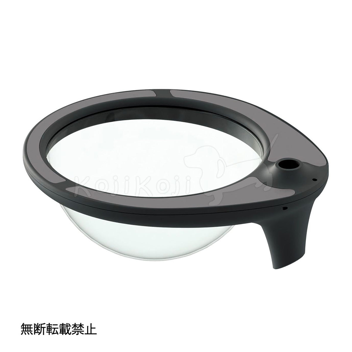 OPPO オッポ キャットフォレスト2用オプション ClearBowl クリアボウル ブラック