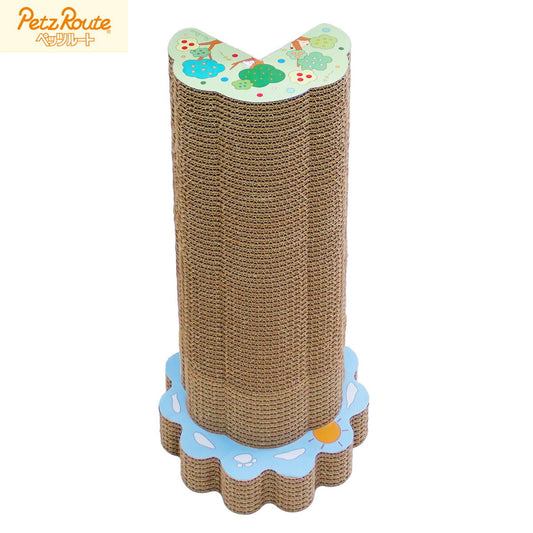 ペッツルート にゃんこのコーナー爪とぎ【送料無料】 猫用おもちゃ