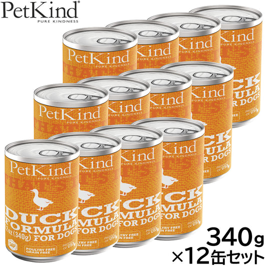 ペットカインド ドッグフード ザッツイット That's It SAPダック 340g×12缶セット