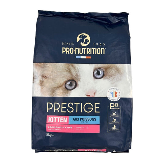 プレスティージ PRESTIGE キャットフード キトン with フィッシュ 8kg