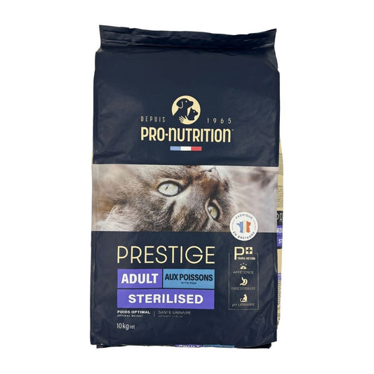 プレスティージ PRESTIGE キャットフード アダルト 避妊去勢 with フィッシュ 10kg