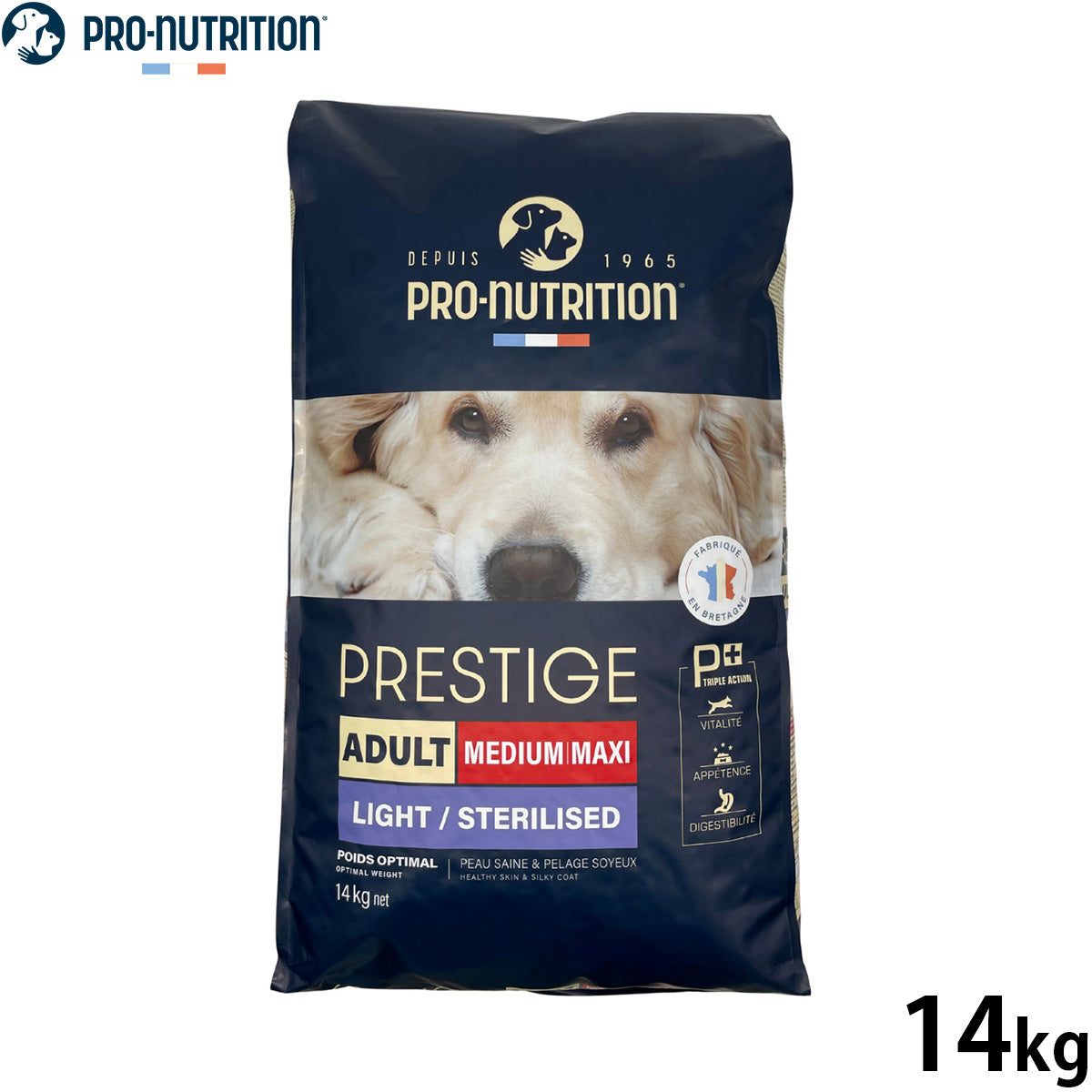 プレスティージ PRESTIGE ドッグフード 体重管理・避妊去勢 中粒 14kg