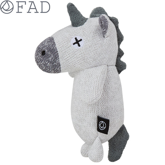 ダッドウェイペット ファッド FAD 干支プラッシュトイ ホース スリム 犬のおもちゃ S グレー