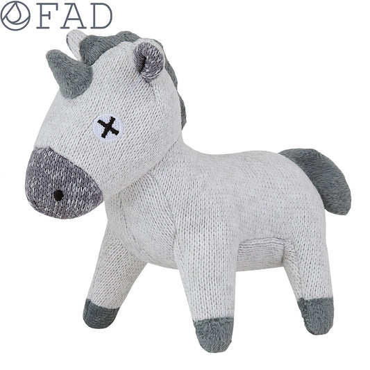 ダッドウェイペット ファッド FAD 干支プラッシュトイ ホース ワイド 犬のおもちゃ S グレー
