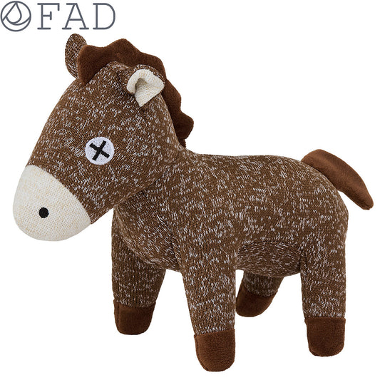 ダッドウェイペット ファッド FAD 干支プラッシュトイ ホース ワイド 犬のおもちゃ L ブラウン