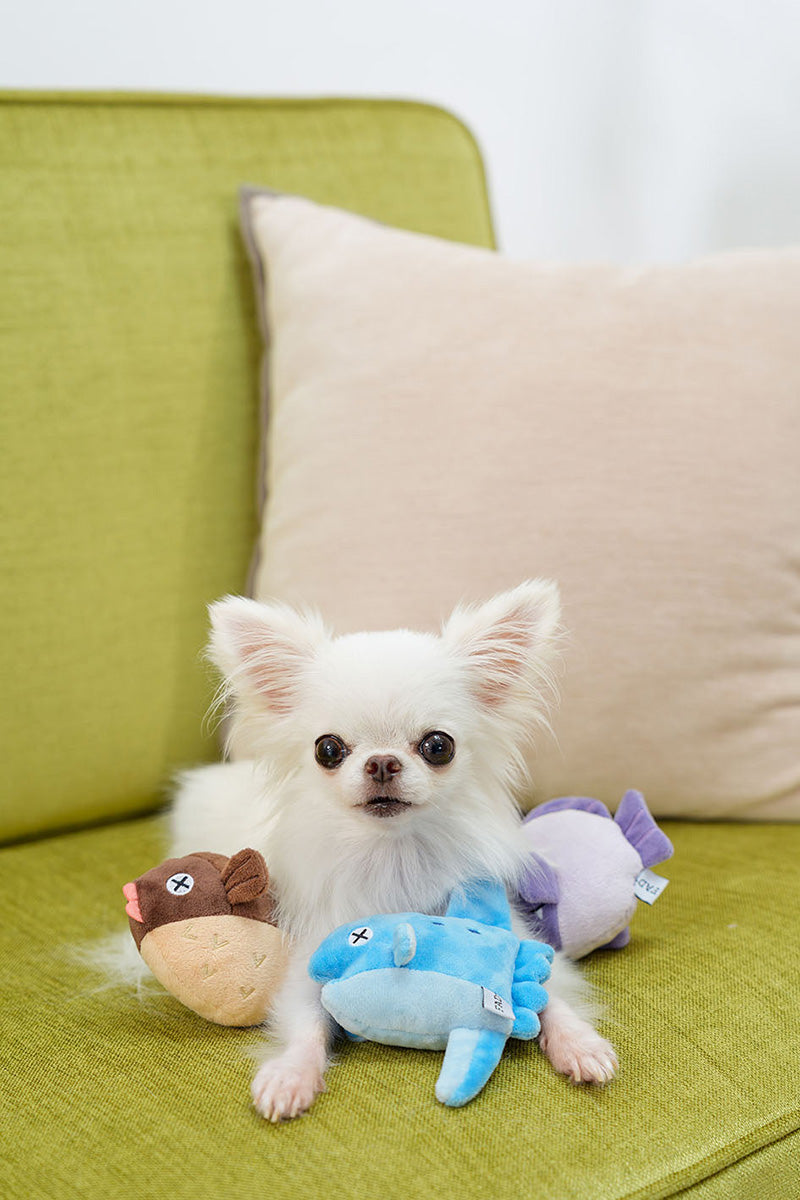 DADWAYPET ダッドウェイペット FAD＋ ファッドプラス プラッシュトイ ハリセンボン 犬用おもちゃ