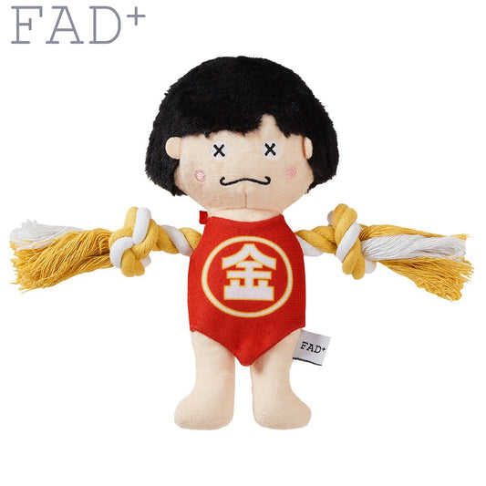 ファッドプラス FAD＋プラッシュトイウィズロープ キンタロウ 犬用おもちゃ