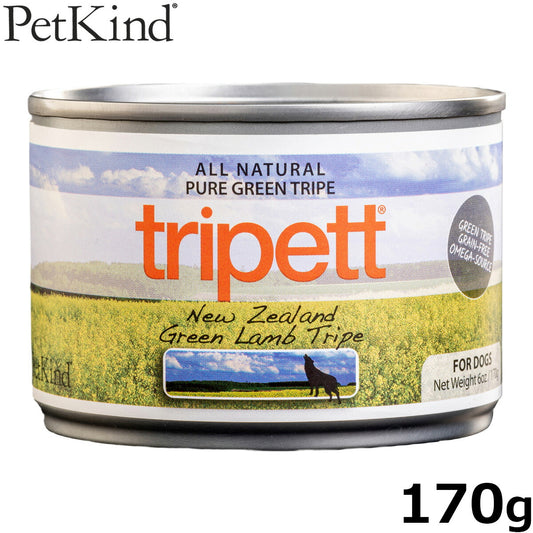 ペットカインド トライペット ウェットフード ニュージーランド グリーンラムトライプ 170g