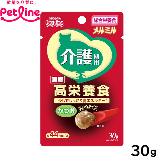 キャネット メルミル キャットフード 介護期用 かつお 猫用 30g 猫