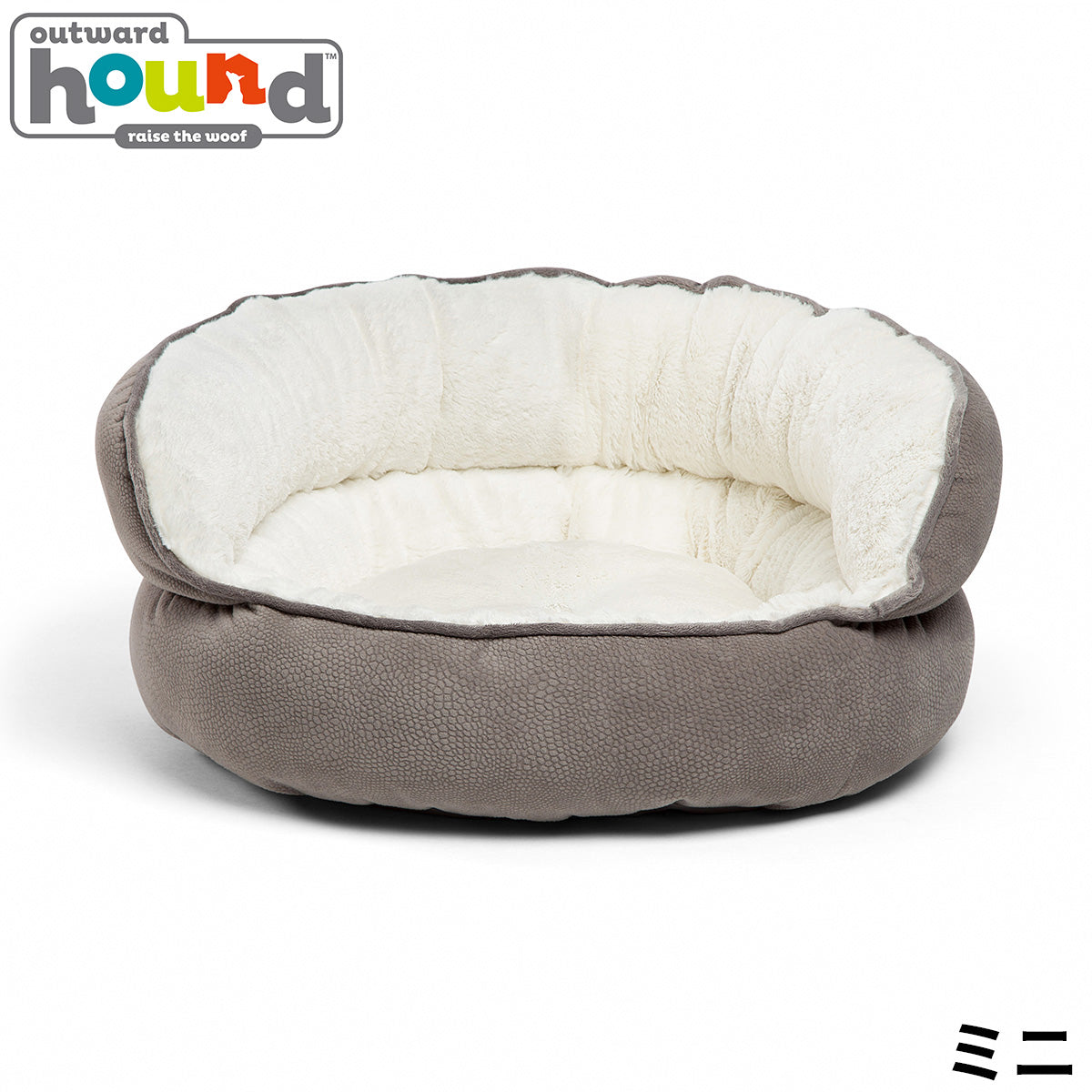 ダッドウェイペット アウトワードハウンド Outward Hound スローン・ベッド ミニ グレー