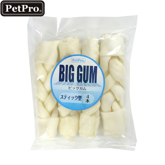 ペットプロ BIGガム スティック型 愛犬用おやつ 4本