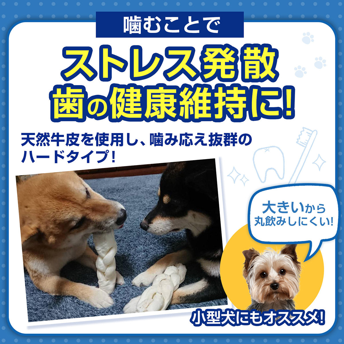 ペットプロ BIGガム スティック型 愛犬用おやつ 4本