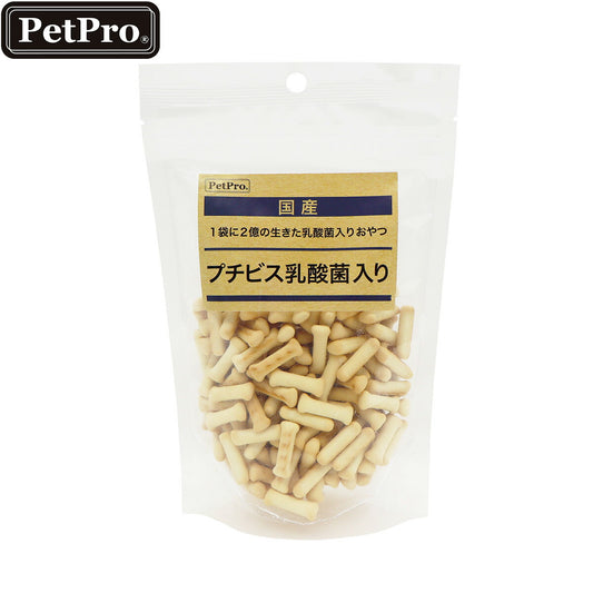 ペットプロ 犬用おやつ 国産おやつ プチビス 乳酸菌入り 78g