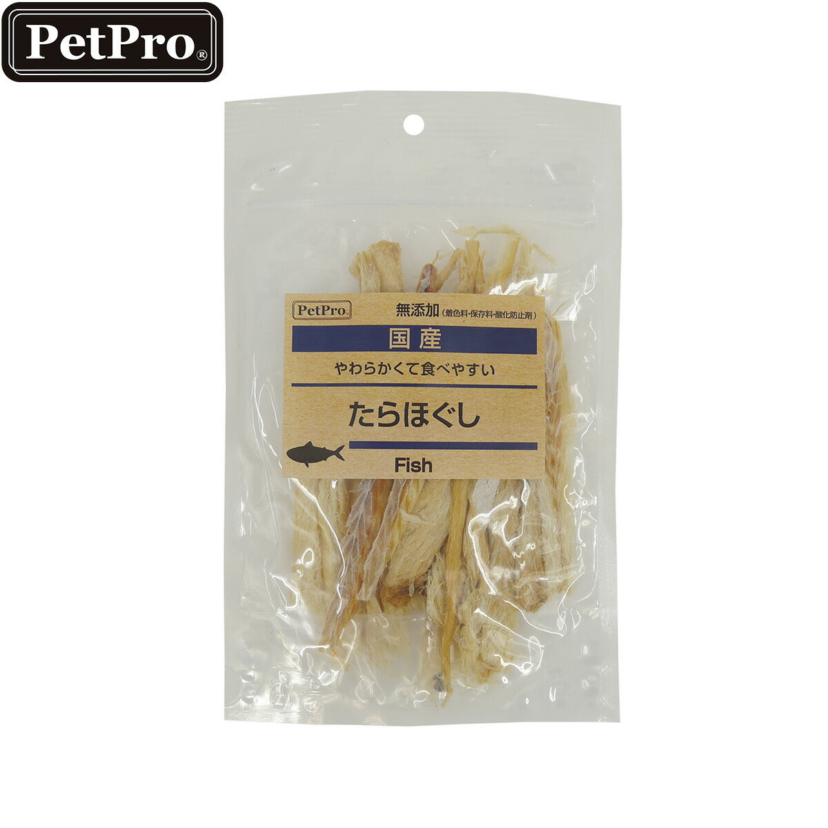 ペットプロ 犬用おやつ 国産おやつ たらほぐし 30g