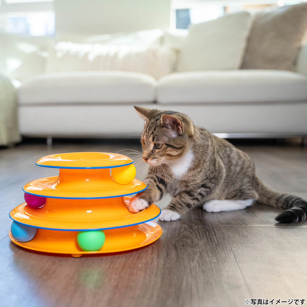 ペットステージ Petstages DXタワーオブトラックス 猫用おもちゃ