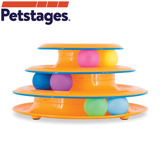 Petstages ペットステージ 猫用おもちゃ DX タワーオブ トラックス