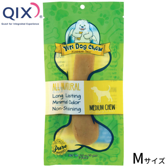QIX キックス イエティドッグチュウチーズ M 70g