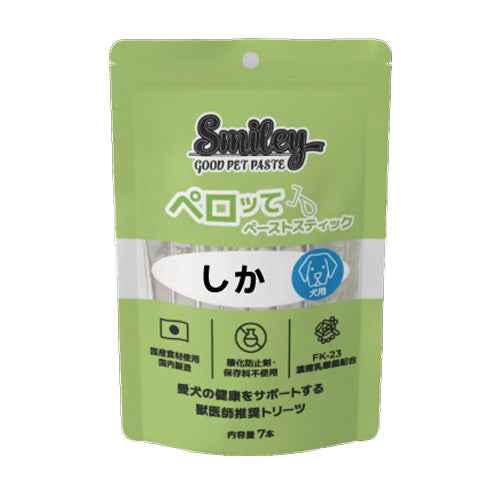 QIX キックス Smiley スマイリー 犬用おやつ ペロッて しか 7本入り