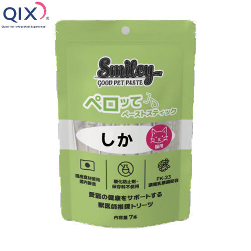 QIX キックス Smiley スマイリー 猫用おやつペロッて しか 7本入り