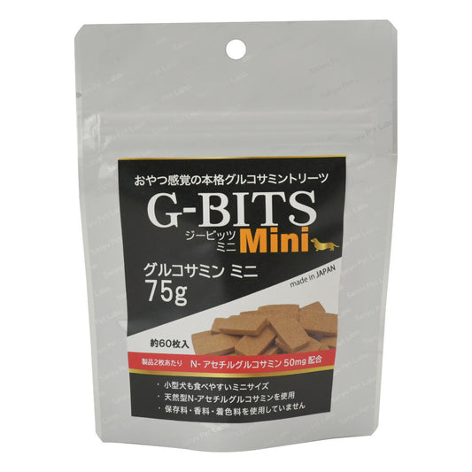 サンユー ジービッツ G-BITS グルコサミントリーツ ミニ 犬用 75g（約60枚）