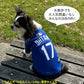 MLB公認 ロサンゼルス ドジャース 大谷翔平選手モデル ジャージ L ブルー【送料無料】 犬服 洋服 ドッグウェア ユニフォーム 野球
