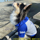 MLB公認 ロサンゼルス ドジャース 大谷翔平選手モデル パーカー L【送料無料】 犬服 洋服 ドッグウェア ユニフォーム 野球