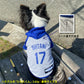MLB公認 ロサンゼルス ドジャース 大谷翔平選手モデル パーカー L【送料無料】 犬服 洋服 ドッグウェア ユニフォーム 野球