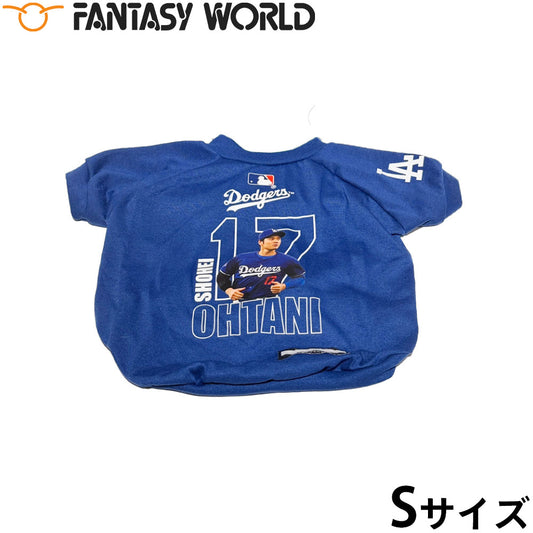 MLB公式 ロサンゼルス ドジャース 大谷翔平選手モデル ユニフォーム フォトTシャツ S【送料無料】