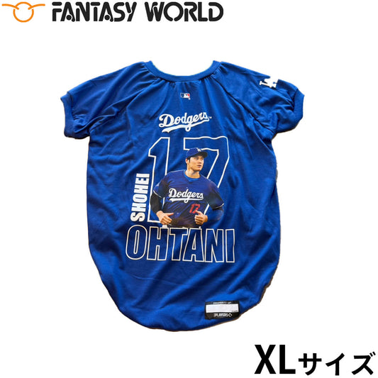 MLB公式 ロサンゼルス ドジャース 大谷翔平選手モデル ユニフォーム フォトTシャツ XL【送料無料】