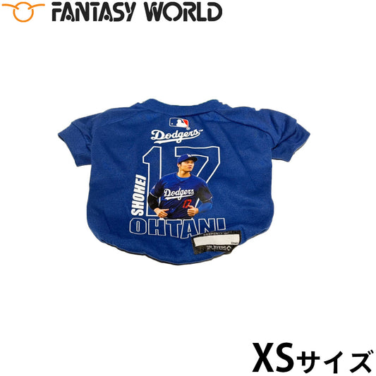 MLB公式 ロサンゼルス ドジャース 大谷翔平選手モデル ユニフォーム フォトTシャツ XS【送料無料】
