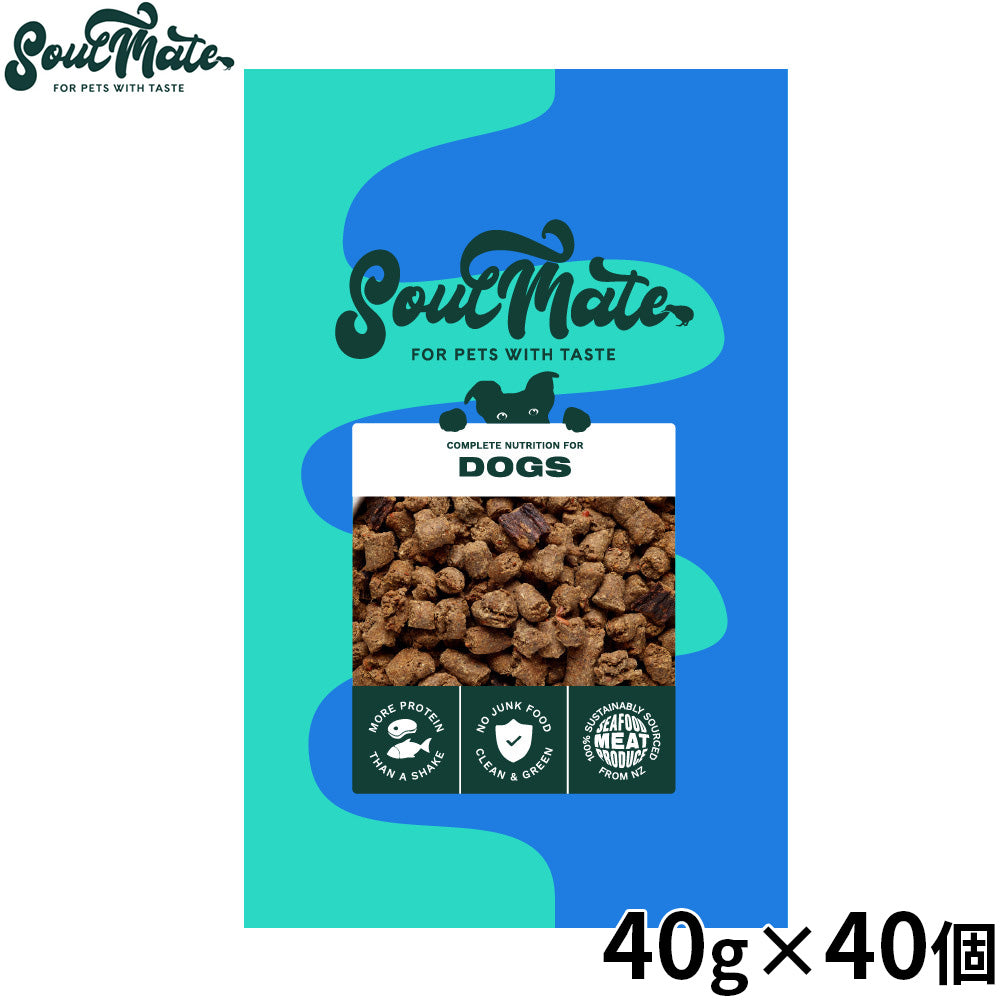 SoulMate ソウルメイトDOGベイクド＆エアドライフード ドッグフード レッドミート