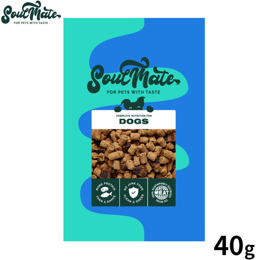 SoulMate ソウルメイト DOGベイクド＆エアドライフード ドッグフード シーフード 40g