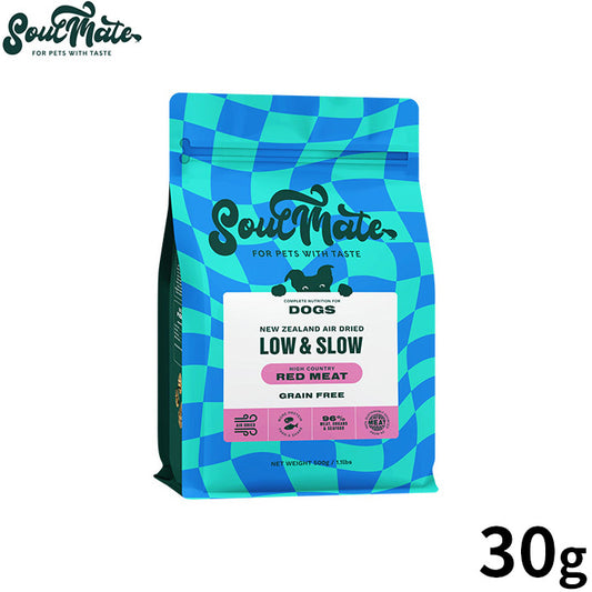 SoulMate ソウルメイト DOGエアドライフード ドッグフード レッドミート 500g