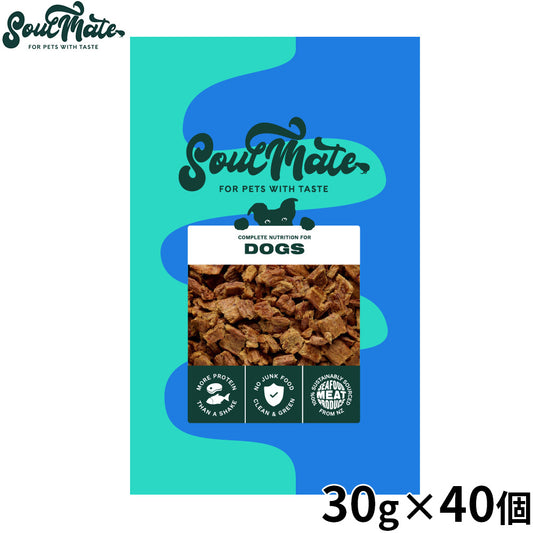 SoulMate ソウルメイト DOGエアドライフード ドッグフード チキン 30g×40個